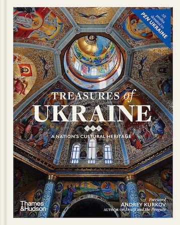 Книга Treasures of Ukraine: A Nation's Cultural History зображення